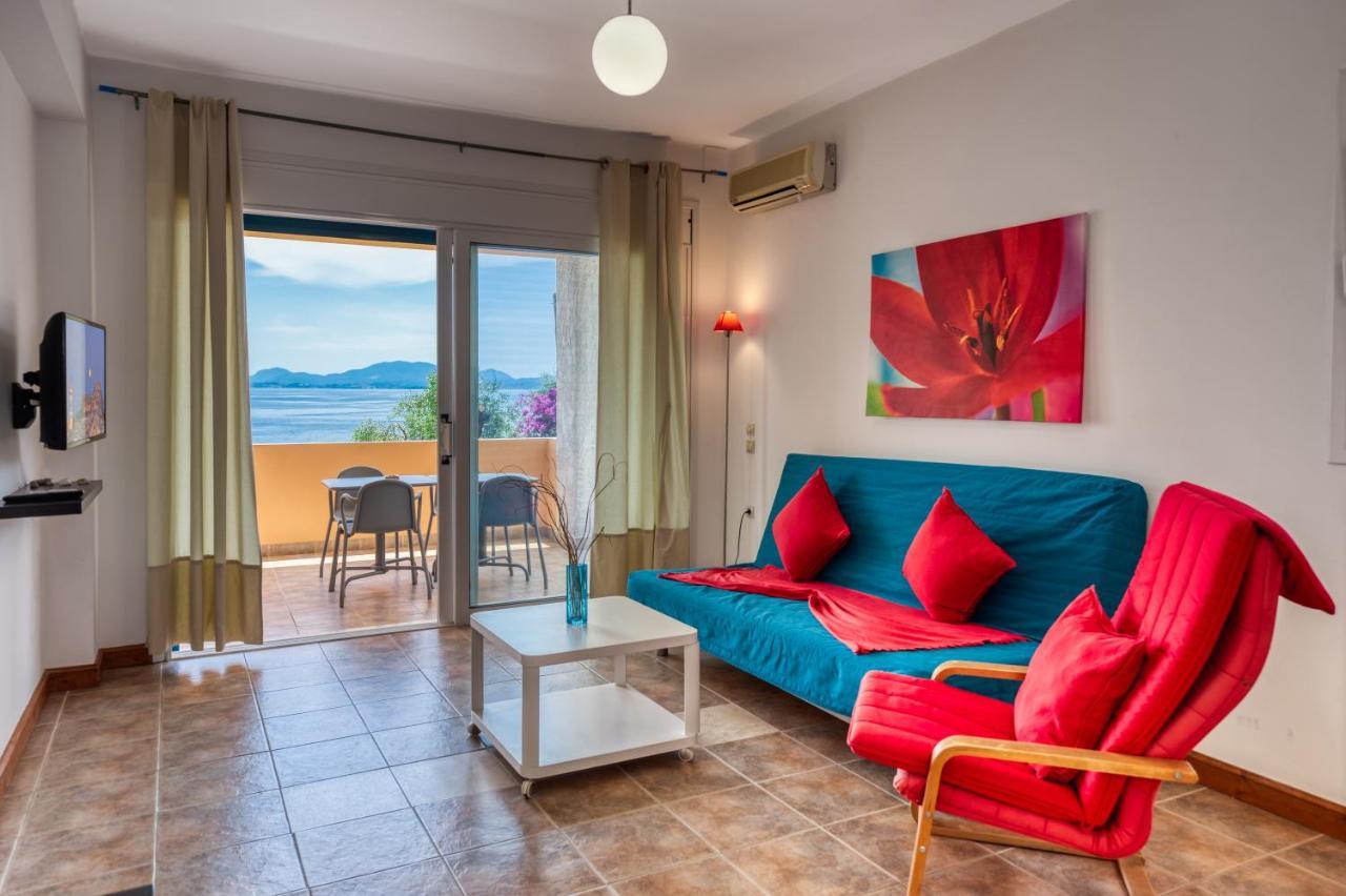 Glyfa Corfu Apartments Barbati Exteriör bild