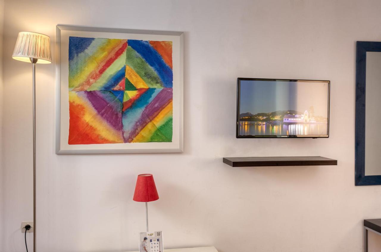 Glyfa Corfu Apartments Barbati Exteriör bild
