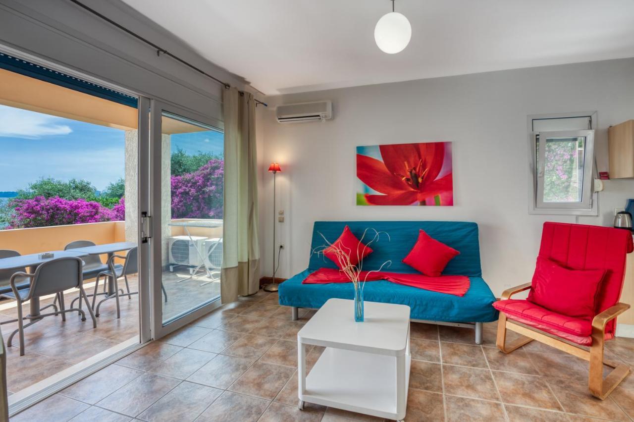 Glyfa Corfu Apartments Barbati Exteriör bild
