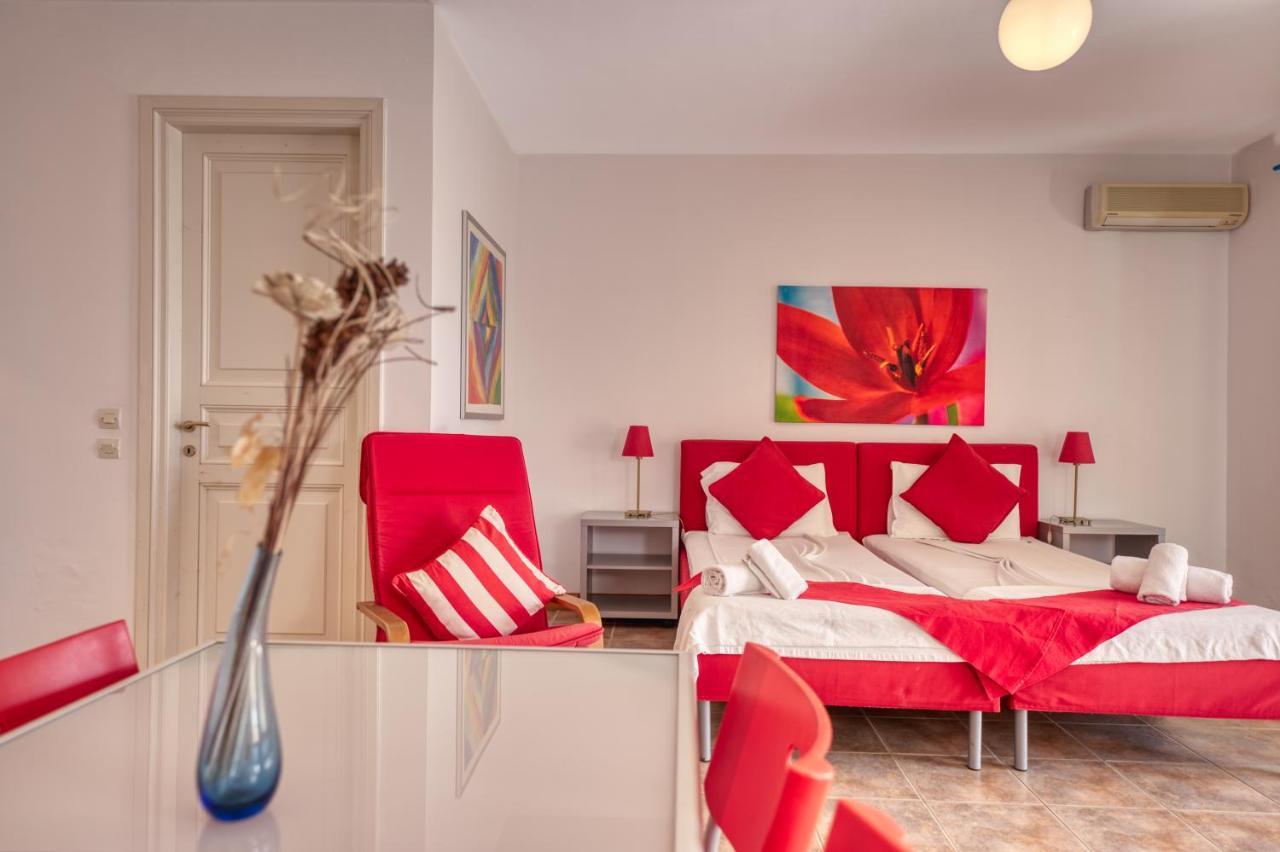 Glyfa Corfu Apartments Barbati Exteriör bild