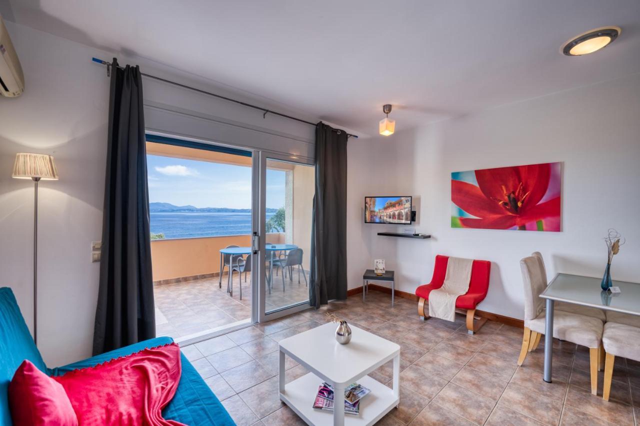 Glyfa Corfu Apartments Barbati Exteriör bild