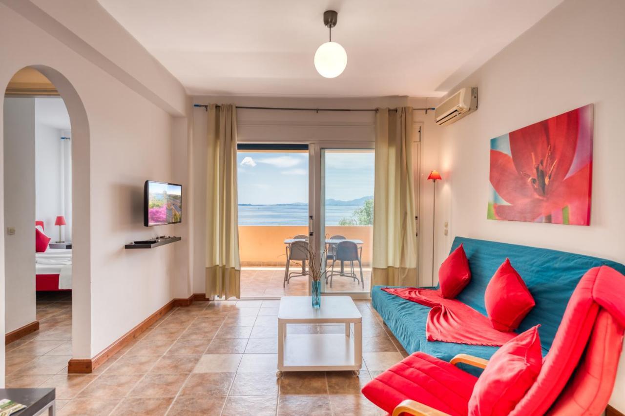 Glyfa Corfu Apartments Barbati Exteriör bild